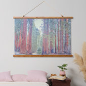 Sequoia National Park Forest Landschap Hangend Wandkleed (Slaapkamer)