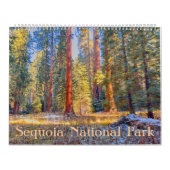 Sequoia National Park Forest Landschappen Kalender (Hoes)