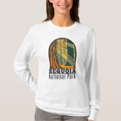 Sequoia National Park Giant Sequoia Trees T-Shirt (Voorkant)