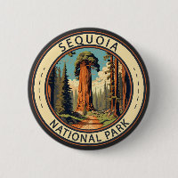 Sequoia National Park Illustratie Reiskunst
