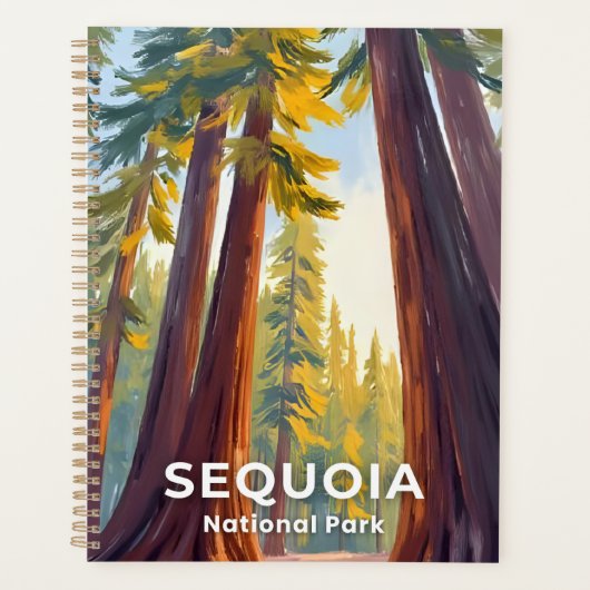 Sequoia National Park | Kunst uit Californië Planner (Voorkant)