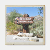 Sequoia National Park magneet! Magneet (Voorkant)