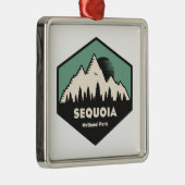 Sequoia National Park Metalen Ornament (Rechts)