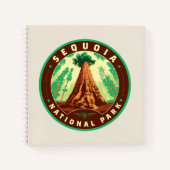 Sequoia National Park Notitieboek (Voorkant)