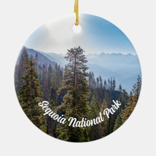 Sequoia National Park Ornament (Achterkant)