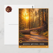 Sequoia National Park | Oude ansichtkaart Briefkaart (Voorkant / Achterkant)
