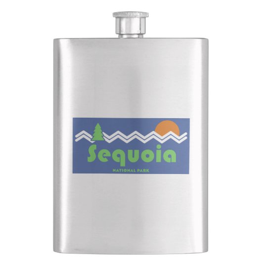 Sequoia National Park Retro Flacon (Voorkant)