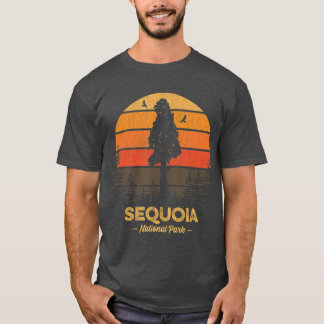 Sequoia National Park Retro  Souvenir T-shirt