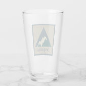 Sequoia National Park Rustic Glas (Achterkant)