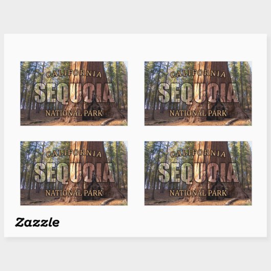 Sequoia National Park Sticker (Vel)