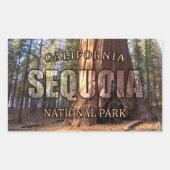 Sequoia National Park Sticker (Voorkant)