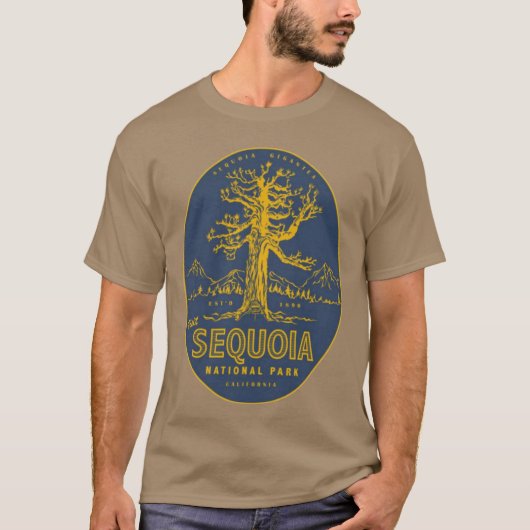 Sequoia National Park T-shirt (Voorkant)