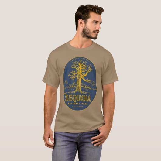 Sequoia National Park T-shirt (Voorkant volledig)