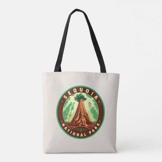 Sequoia National Park Tote Bag (Achterkant)