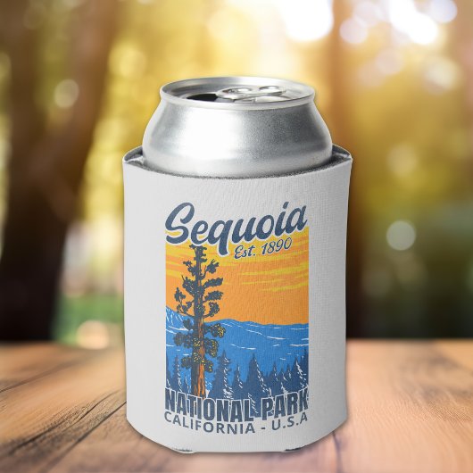 Sequoia National Park Tree Landscape Art Blikjeskoeler