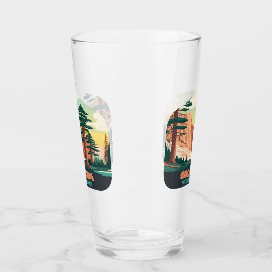 Sequoia National Park Trees Mountains Glas (Links)