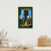 SEQUOIA NAT'L PARK-California-The Sentinel- Poster (Keuken)