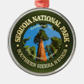 Sequoia NP2 Metalen Ornament (Voorkant)