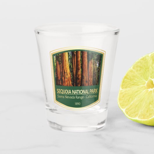 Sequoia NP (PF1) Shot Glas (Voorkant)