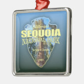 Sequoia NP (pijlpunt) Metalen Ornament (Links)