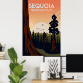 Sequoia Poster (Thuiskantoor)
