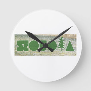 Sequoia Ronde Klok