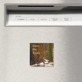 Sequoia Save the Trees Magnet (Insitu (Vaatwasser))