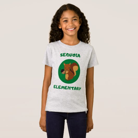 Sequoia Squirrel Kinder T T-shirt (Voorkant volledig)