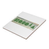 Sequoia Tegeltje (Zijkant)