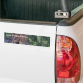 Sequoias Forrests Bark Fences Bumpersticker (Op Truck)