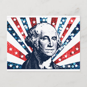 sequoigeorge washington briefkaart