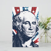 sequoigeorge washington briefpapier (Staand voorkant)