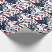 sequoigeorge washington cadeaupapier (Hoek)
