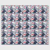 sequoigeorge washington cadeaupapier (Vlak)