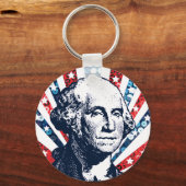 sequoigeorge washington sleutelhanger (Voorkant)