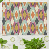 Sequoyah Oval Ikat Theedoek (Gevouwen)