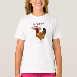 Ser gallito Mexican Rooster Mannen Basic T-Shirt