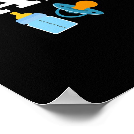 Ser Papa Voy Hacer Papa zegt dat hij een saaie vad Poster (Hoek)