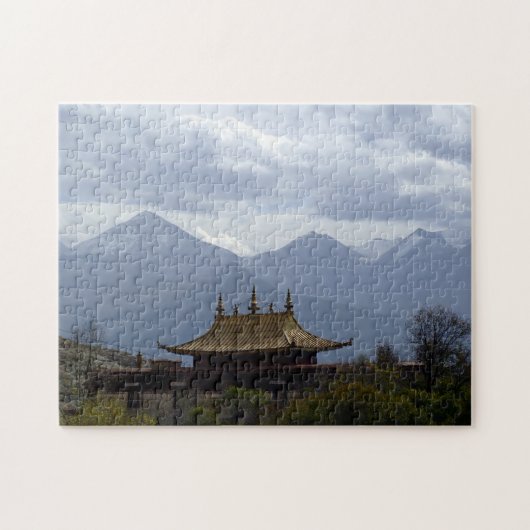 Sera-klooster, Lhasa en Tibet/Himalaya Legpuzzel (Horizontaal)