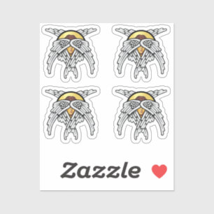 Serafijn Engel Zilver Sticker