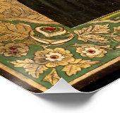 Serafijn van Sarov Orthodox Christelijk Icoon Perfect Poster (Hoek)