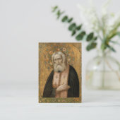Serafijn van Sarov Orthodoxe Gebed Kaart Plaatskaartje (Staand voorkant)