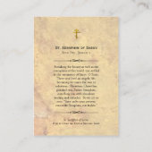 Serafijn van Sarov Orthodoxe Gebed Kaart Plaatskaartje (Achterkant)