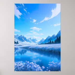 Serafijnse weiden poster