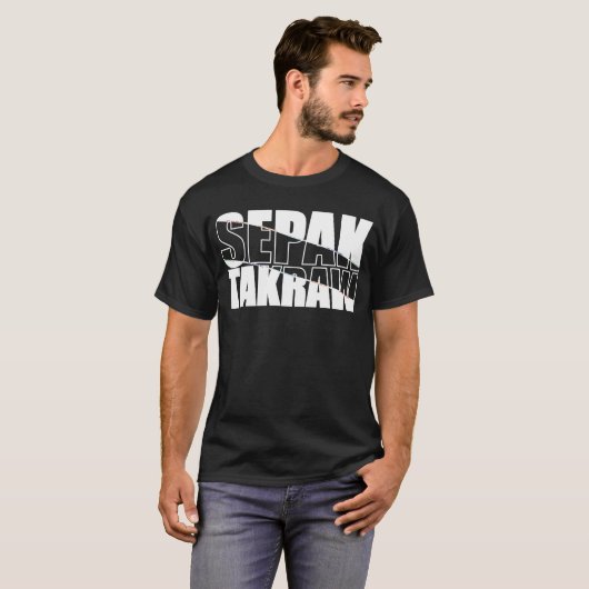 Serak Takraw Funny Serak Takraw T-shirt (Voorkant volledig)