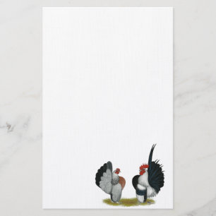 Serama Bantams Briefpapier