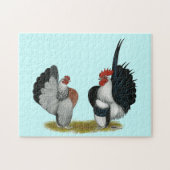 Serama Bantams Legpuzzel (Horizontaal)