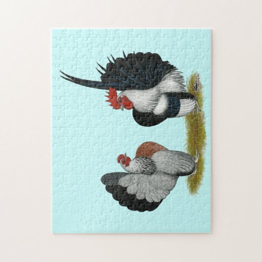 Serama Bantams Legpuzzel (Verticaal)