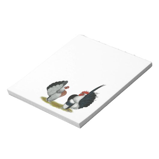 Serama Bantams Notitieblok (Linkerzijde)