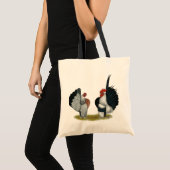 Serama Bantams Tote Bag (Voorkant (product))